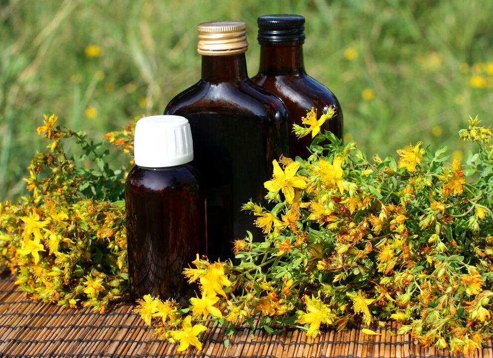 Johanniskraut-Tinktur gegen Prostatitis