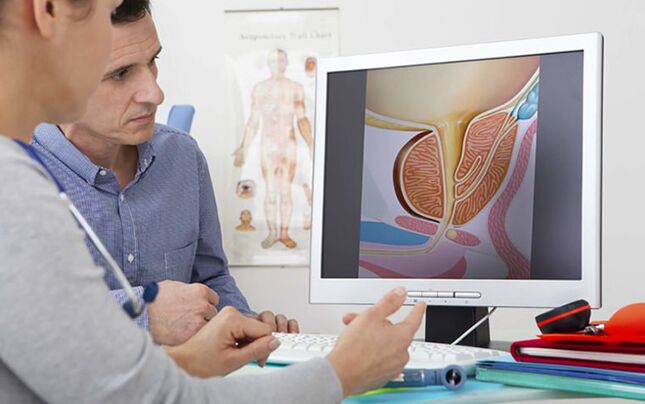 Bei den ersten Symptomen einer Prostatitis sollten Sie sofort einen Arzt aufsuchen